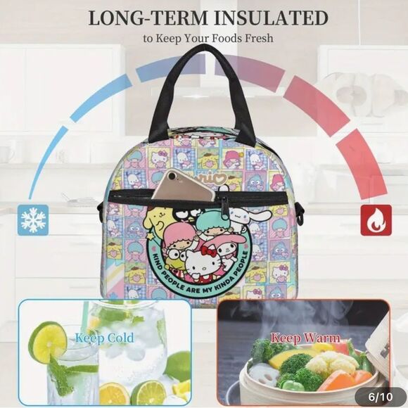 Hello Kitty & Friends Insulated Lunch Bag - Picture 6 of 10